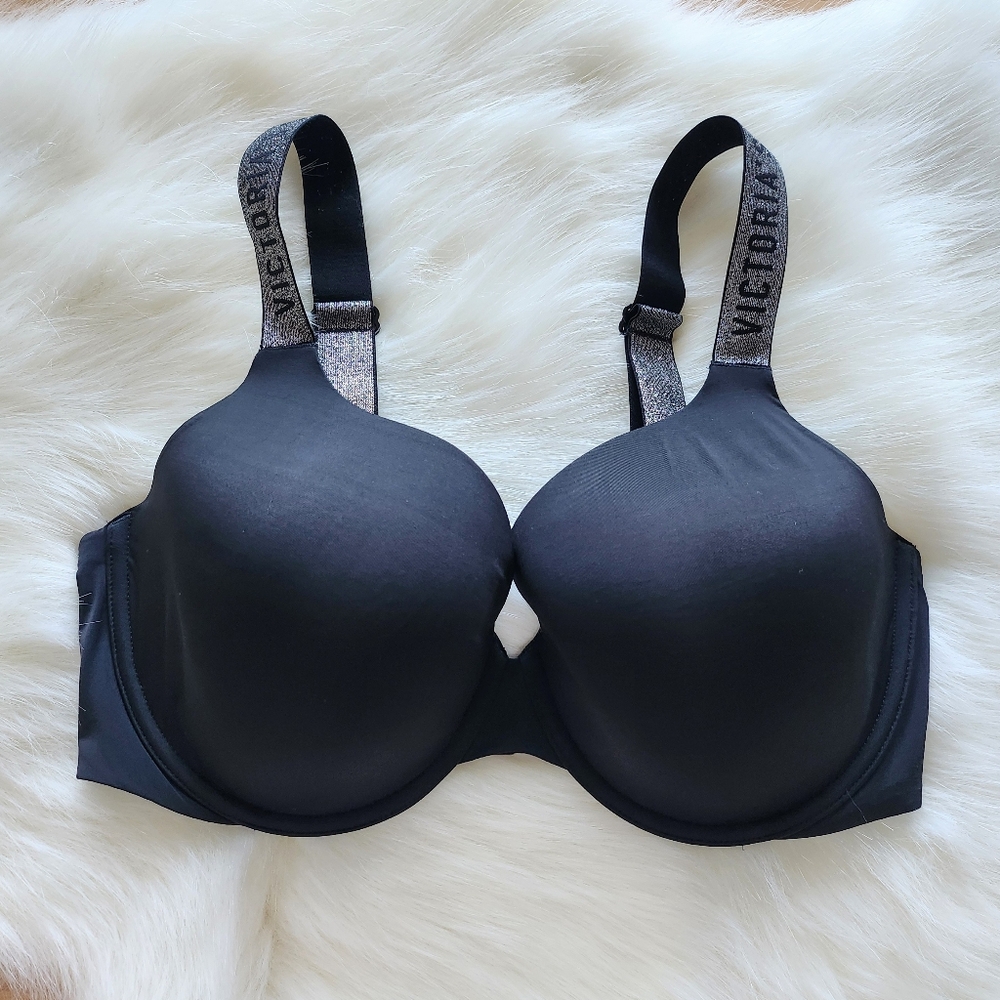 Victoria's Secret T-Shirt Lightly Lined Full Coverage Shine Strap Bra